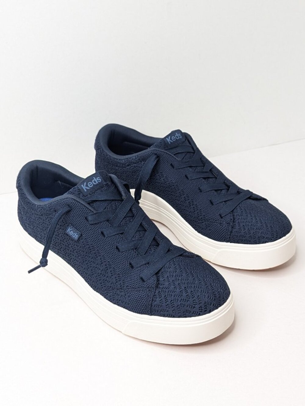 Keds Park Slip-On Platform Sneakers Navy Women's 11